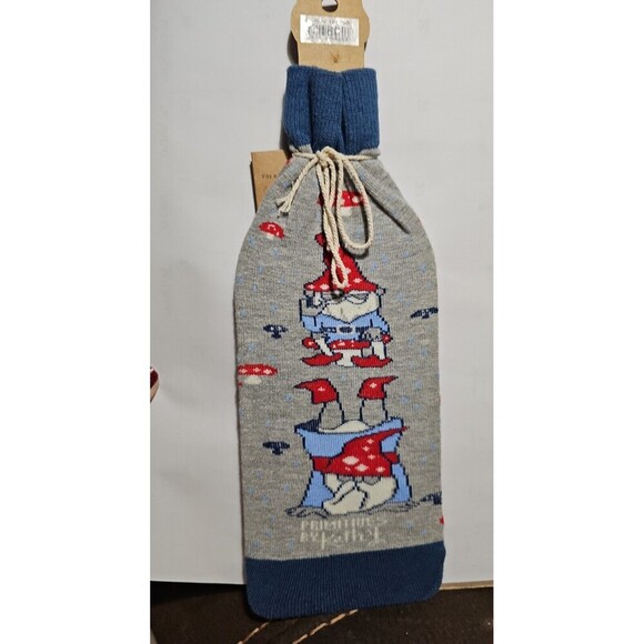 Chillin' With My Gnomies Wine Bottle Sock - Picture 5 of 7